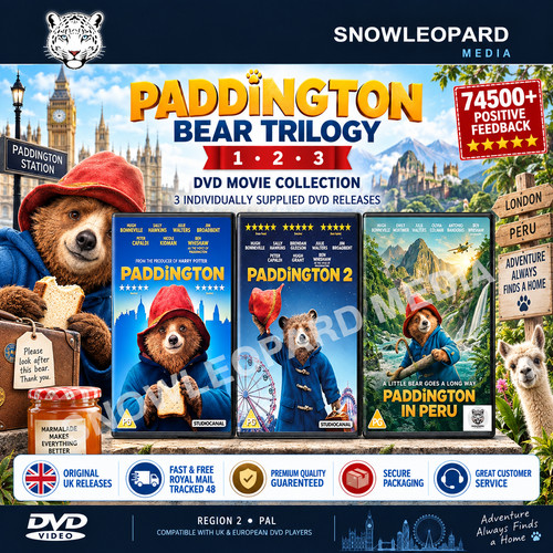 Paddington bear trilogy 3 - bear,