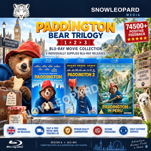 Paddington bear trilogy 3 - bear, 1-3
